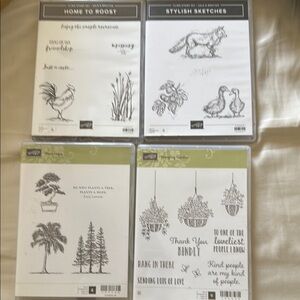 Stampin' Up! Nature and Sentiment Stamp Collection